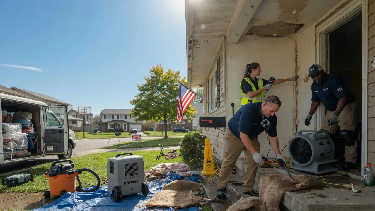 Water Damage Restoration in Bartelso, IL near me